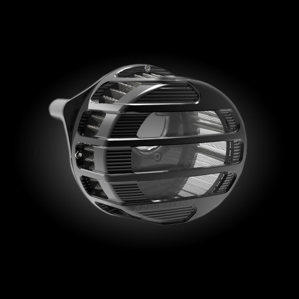 ARLEN NESS 81-300 Black SIDEKICK Air Cleaner Kit FL 17-20