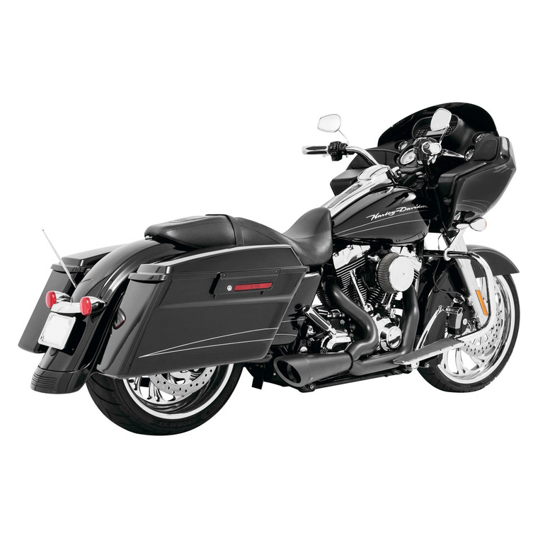 FREEDOM PERFORMANCE HD00844 COMBAT SHORTY BLACK 2 INTO 1 HARLEY TOURING 95-16 FREEDOM PERFORMANCE HD00844 COMBAT SHORTY BLACK 2 INTO 1 HARLEY TOURING 95-16