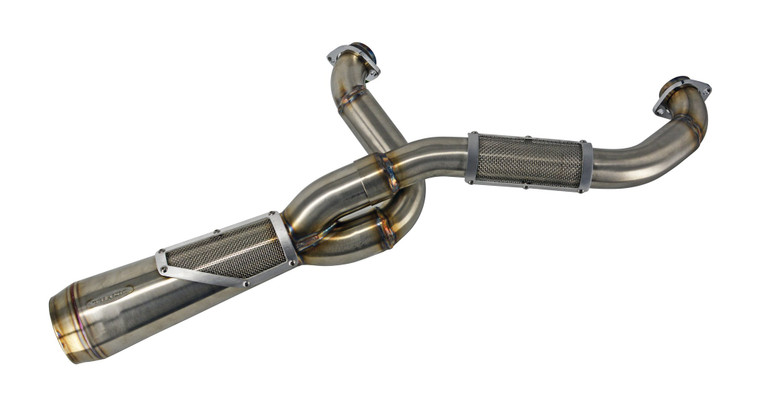 Trask Tm-5110 Brushed Stainless Big Sexy Performance Exhaust Fl 17-25