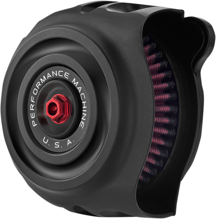 PERFORMANCE MACHINE Black Ops HP VINTAGE AIR Cleaner Kit 0206-2142-SMB 17-23 M8