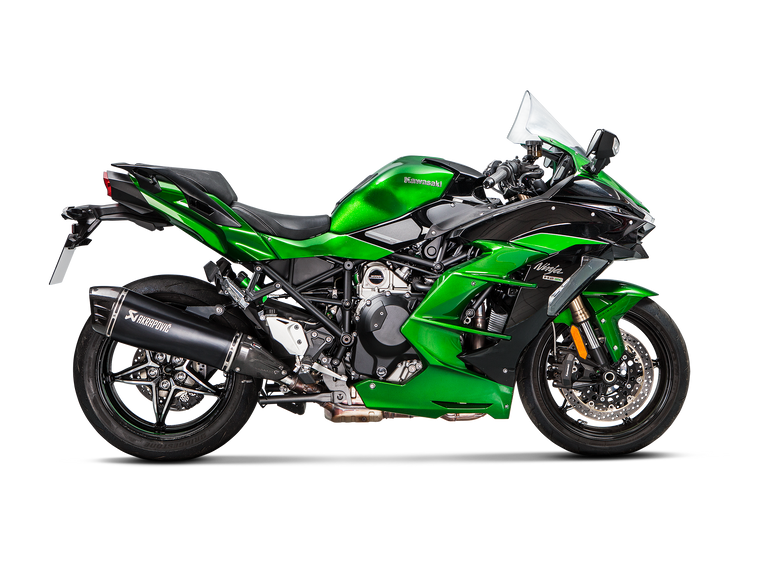 Akrapovic S-K10So21-Hraabl Titanium Slip-On Exhaust H2 Sx 18-21 Akrapovic S-K10So21-Hraabl Titanium Slip-On Exhaust H2 Sx 18-21