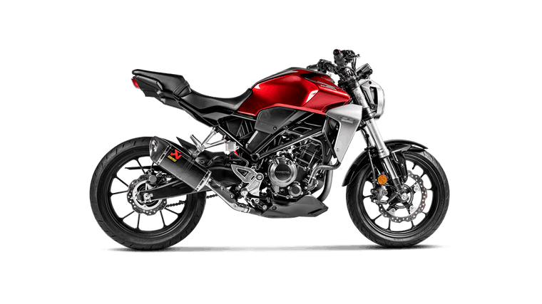 AKRAPOVIC S-H3SO7-APC CARBON SLIP-ON EXHAUST CB300R 2019-2021 AKRAPOVIC S-H3SO7-APC CARBON SLIP-ON EXHAUST CB300R 2019-2021