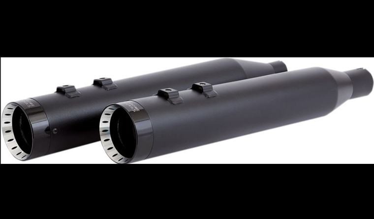 KROME WERKS 202870 Black 4.50 HP-Plus Slip On Mufflers Black Turbine Tips  FL 17-21 KROME WERKS 202870 Black 4.50 HP-Plus Slip On Mufflers Black Turbine Tips  FL 17-21