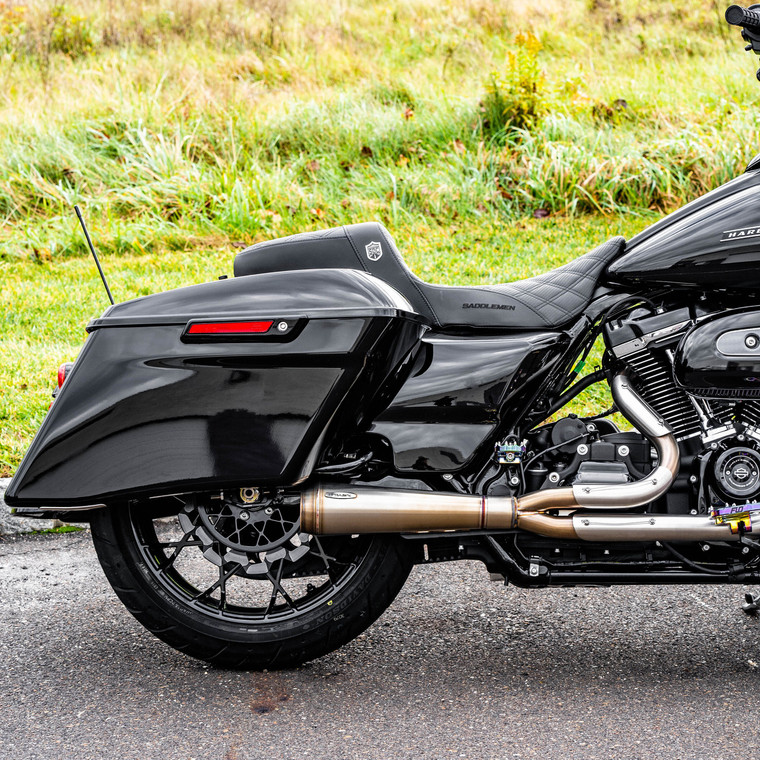 TRASK TM-5010 BRUSHED STAINLESS Assault 2:1 Exhaust System FL 17-21