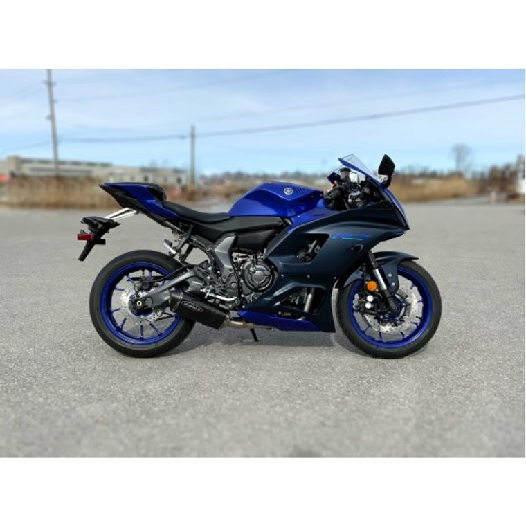 HINDLE 75-0437LCC LOW MOUNT CARBON FULL EXHAUST SYSTEM R7 YZF-R7 22