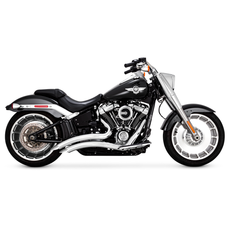 VANCE & HINES BIG RADIUS CHROME 2 INTO 2 26075 EXHAUST SYSTEM M8 SOFTAIL VANCE & HINES BIG RADIUS CHROME 2 INTO 2 26075 EXHAUST SYSTEM M8 SOFTAIL