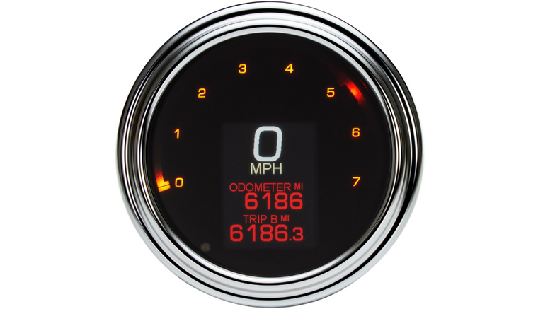 Dakota DIgital MLX-2004c  4.5 in. Chrome MLX-2004  Speedometer