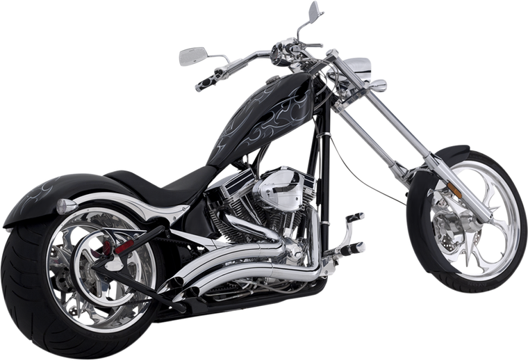 Vance & Hines 26037 Chrome Big Radius Exhaust Big Dog RSD