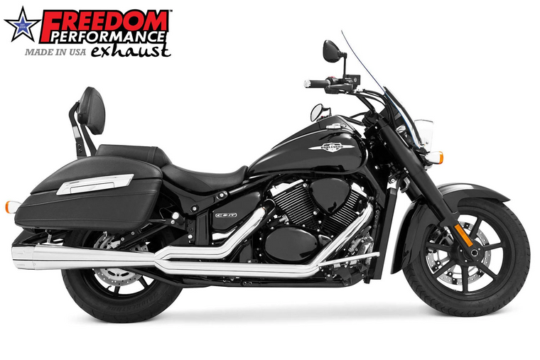 Freedom MS00022 Chrome Combat 2:1 Exhaust 1500 c90 Intruder 13-24 Freedom MS00022 Chrome Combat 2:1 Exhaust 1500 c90 Intruder 13-24
