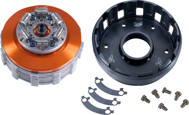 Barnett Billet Complete Lock-up Clutch Kit Cable FL 21-25 Harley FL 698-30-53017