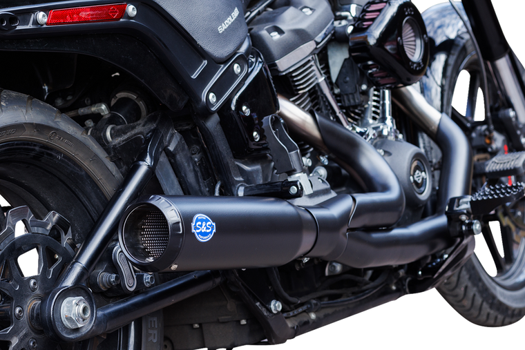 S&S 550-1106 Qualifier Race Cat Delete 2:1 Black Exhaust M8 Softail 18-24 S&S 550-1106 Qualifier Race Cat Delete 2:1 Black Exhaust M8 Softail 18-24