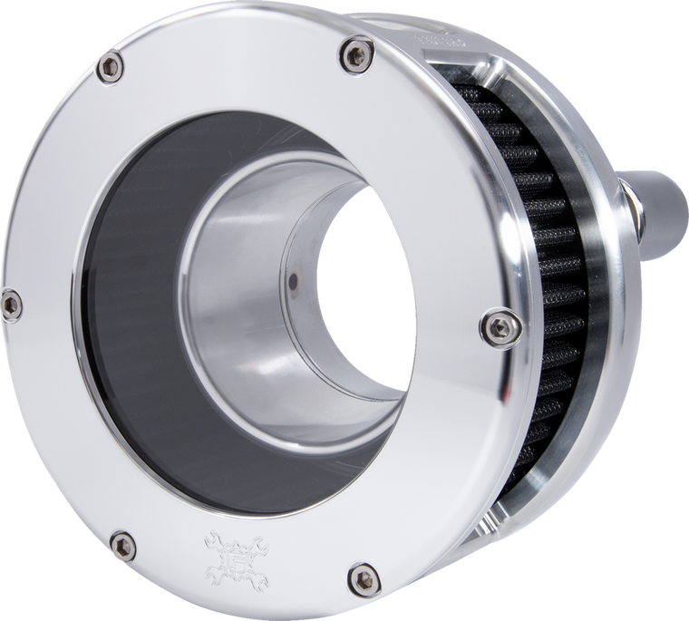 Feuling 5532 BA Air Cleaner Kit Raw w Black Filter M8 17-24 Feuling 5532 BA Air Cleaner Kit Raw w Black Filter M8 17-24