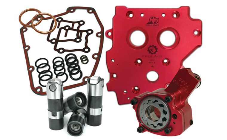 Feuling Oil Pump 7075ST Race Series Oiling System With Short Travel Lifters Feuling Oil Pump 7075ST Race Series Oiling System With Short Travel Lifters