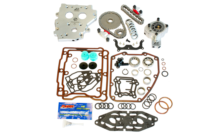 Feuling Oil Pump 7090 OE+ Conversion Camplate Hydraulic Cam Chain Tensioner Kit, T/C 01-06, except 01 Touring and 06 Dyna engines, W/O cam sensor Feuling Oil Pump 7090 OE+ Conversion Camplate Hydraulic Cam Chain Tensioner Kit, T/C 01-06, except 01 Touring and 06 Dyna engines, W/O cam sensor