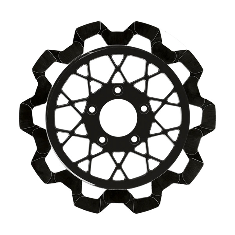 Lyndall Racing 4107-2101 Gemini Rotor Bow Tie 11.5" Black Lyndall Racing 4107-2101 Gemini Rotor Bow Tie 11.5" Black
