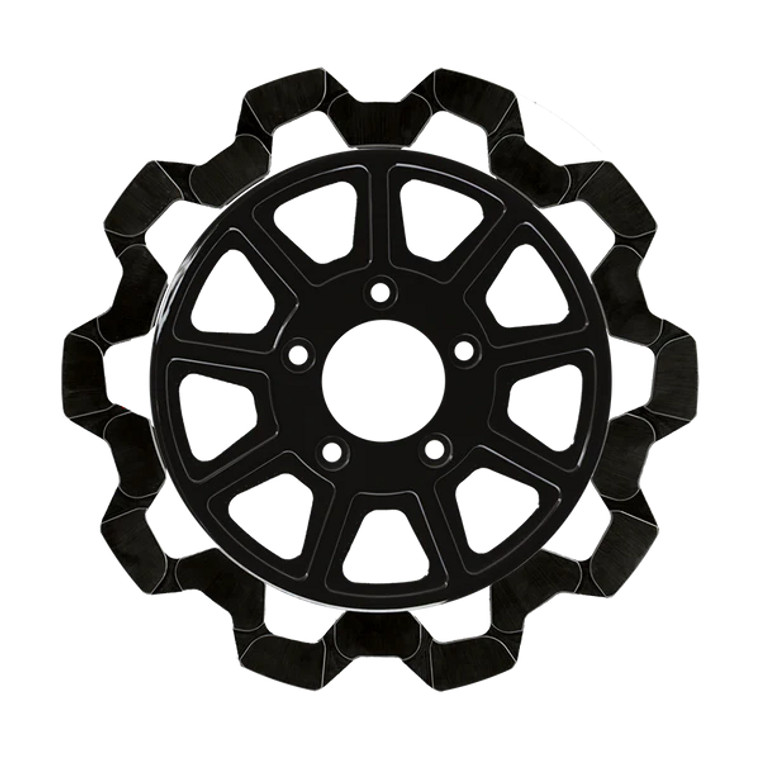 Lyndall Racing 4103-1133 9 Spoke Rotor Bow Tie 11.8" x 5mm Black Lyndall Racing 4103-1133 9 Spoke Rotor Bow Tie 11.8" x 5mm Black