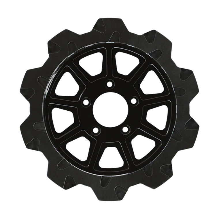 Lyndall Racing 2103-1133 9 Spoke Rotor Crown Cut 11.8" x 5mm Black Lyndall Racing 2103-1133 9 Spoke Rotor Crown Cut 11.8" x 5mm Black