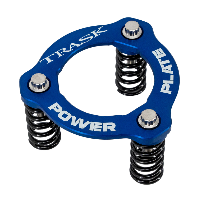 Trask TM-2012BL Blue Clutch Power Plate & Spring KIt M8 & Big Twin Harley