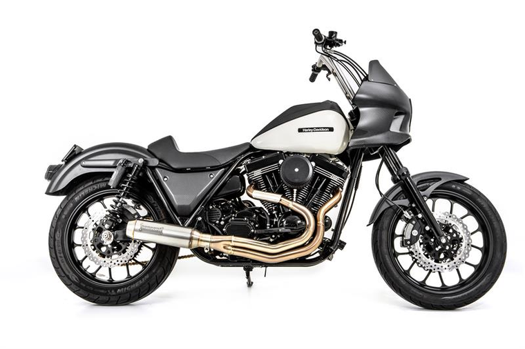 Bassani 1FXR3SS Road Rage 3 Stainless 2into 1 for FXR with Superbike Muffler Bassani 1FXR3SS Road Rage 3 Stainless 2into 1 for FXR with Superbike Muffler