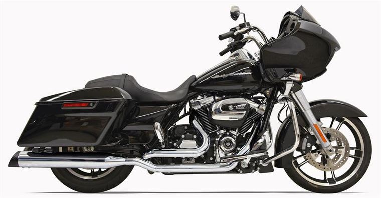 Bassani 11515A True-Dual Down Under Headpipes 17-23 M8 fl Glides Bassani 11515A True-Dual Down Under Headpipes 17-23 M8 fl Glides