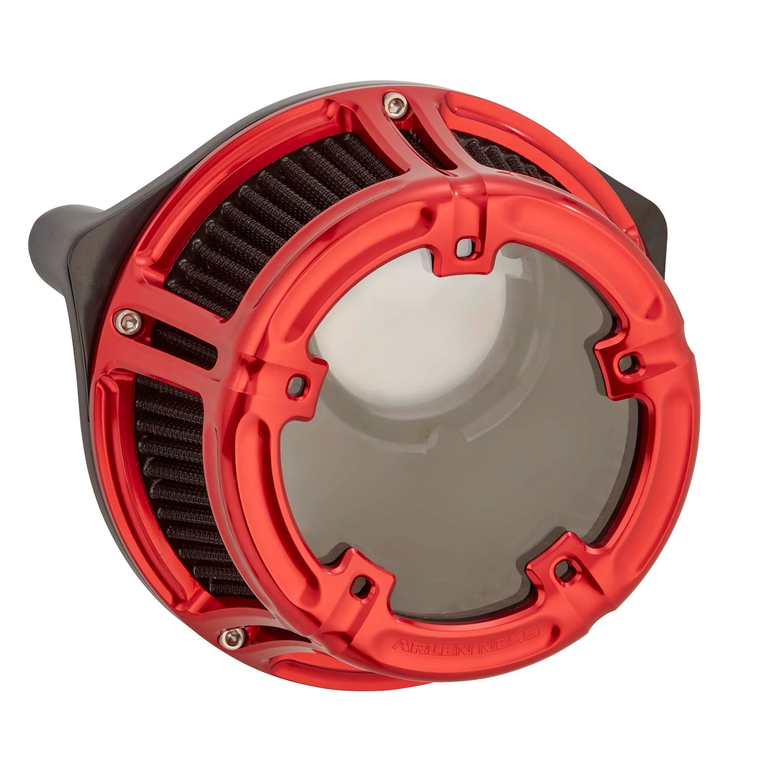 Arlen Ness 18-170 Method? Air Cleaner, Red 17-2023 M8 Models