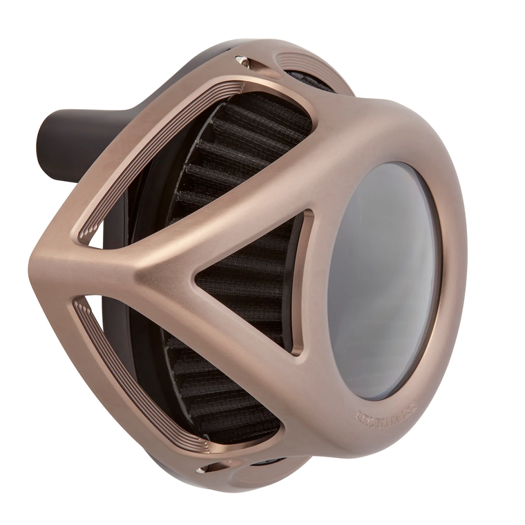 Arlen Ness 600-004 Clear Tear Air Cleaner, Titanium 17-2023 M8 Models