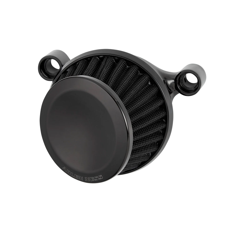 Arlen Ness 600-020 Mini 22 Air Cleaner, Black 17-2023 M8 Models