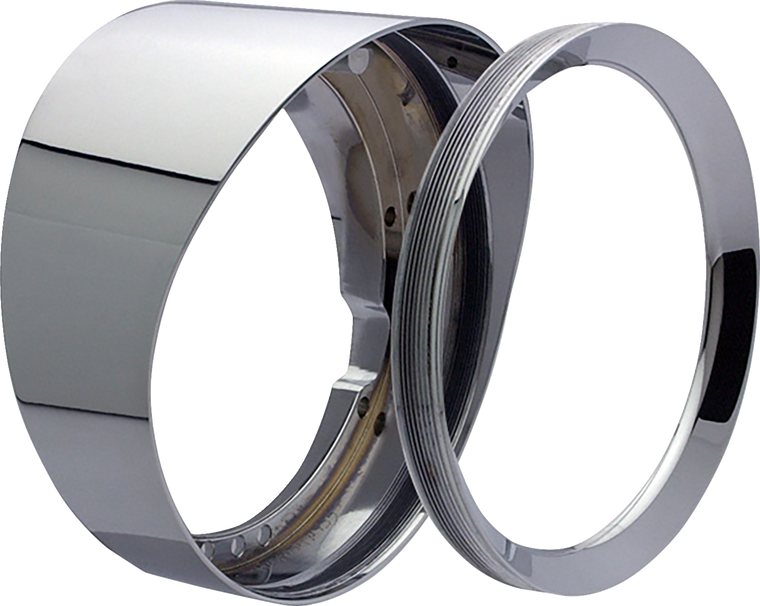 Headwinds 1-7029MCA-10 Chrome 10 degree Raked headlight bezel FL 95-24