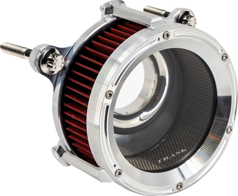 Trask TM-1024R Assault  Air Cleaner Kit Raw Billet Road & Street Glide 24-25 Trask TM-1024R Assault  Air Cleaner Kit Raw Billet Road & Street Glide 24-25