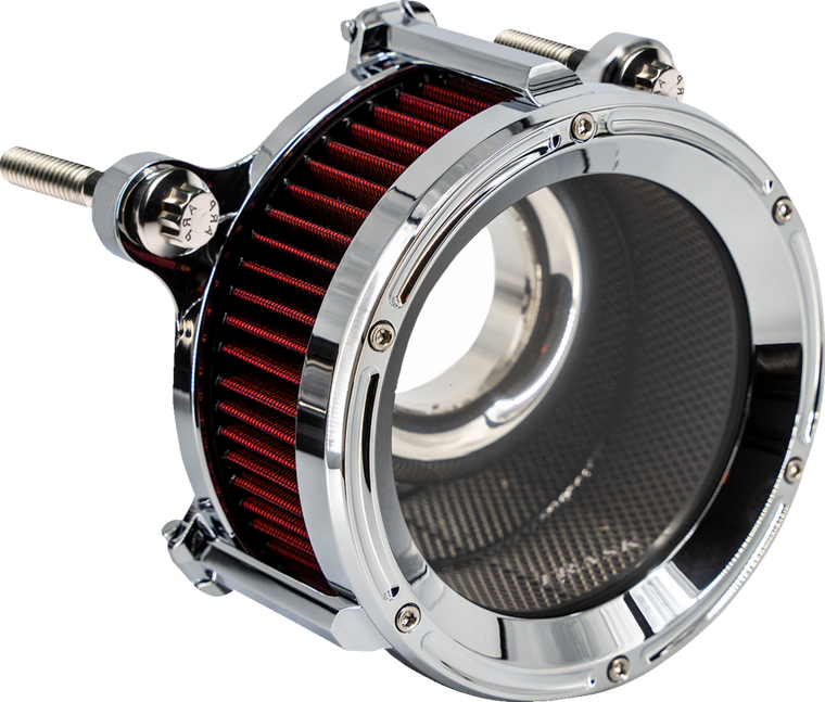 Trask TM-1024CH Assault  Air Cleaner Kit Chrome Road & Street Glide 24-25 Trask TM-1024CH Assault  Air Cleaner Kit Chrome Road & Street Glide 24-25