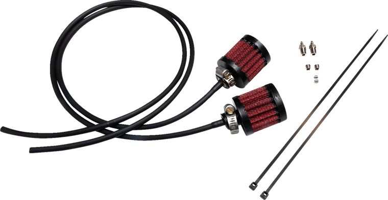 Feuling 5417 External Breather Kit - M8 17-25 Harley Softail & Touring FL Feuling 5417 External Breather Kit - M8 17-25 Harley Softail & Touring FL