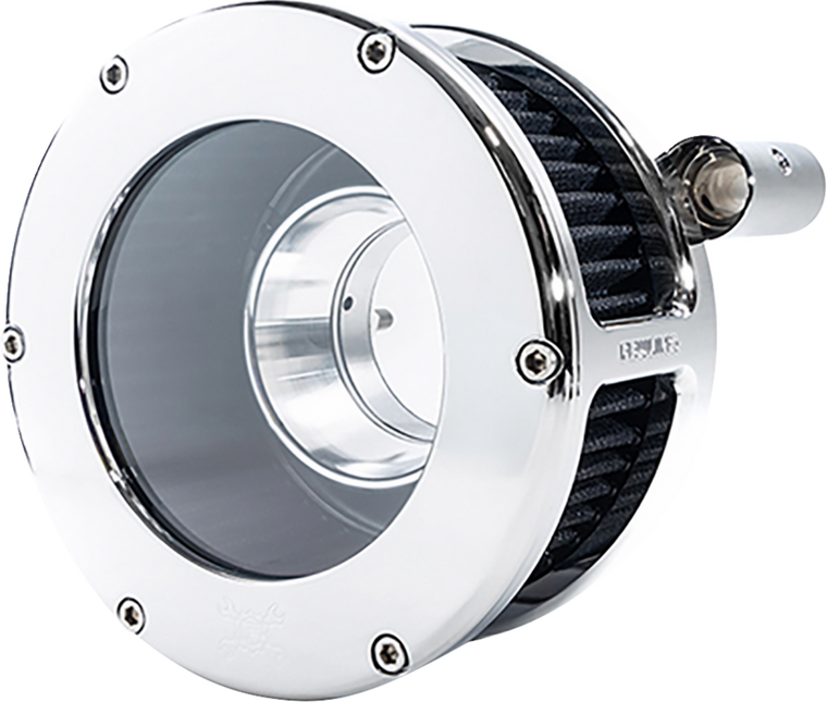 Feuling 5558 BA Air Cleaner Kit Chrome Finish, Clear Cover, Black filter, Twin Cam, Dyna FXDLS 16-17, Softail 16-17, Touring (TBW) 08-16 Feuling 5558 BA Air Cleaner Kit Chrome Finish, Clear Cover, Black filter, Twin Cam, Dyna FXDLS 16-17, Softail 16-17, Touring (TBW) 08-16