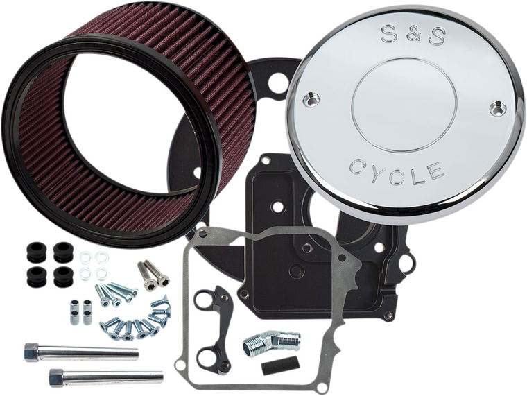 S&S Cycles 170-0294E Air Cleaner Kit In Chrome Finish For 2014-2022 Indian And Victory models S&S Cycles 170-0294E Air Cleaner Kit In Chrome Finish For 2014-2022 Indian And Victory models