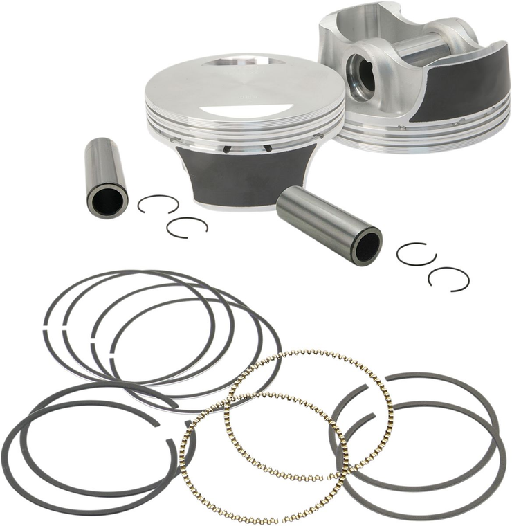 S&S 106-3690 3.927" Bore Forged Piston & Ring KIT. STD. S&S 106-3690 3.927" Bore Forged Piston & Ring KIT. STD.