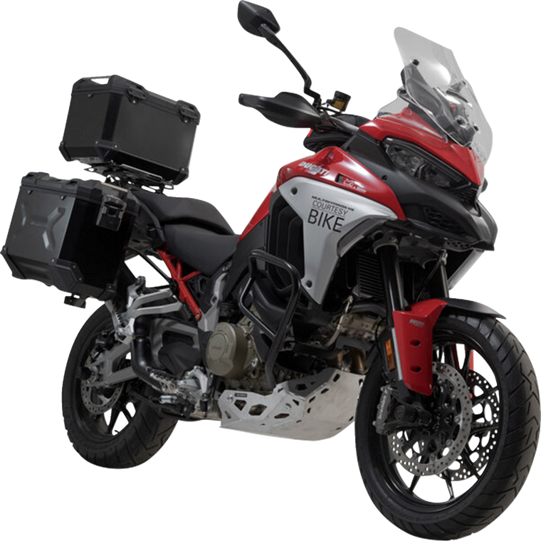 SW-MOTECH Black Adventure set Luggage Kit Multistrada V4 20-24 SW-MOTECH Black Adventure set Luggage Kit Multistrada V4 20-24