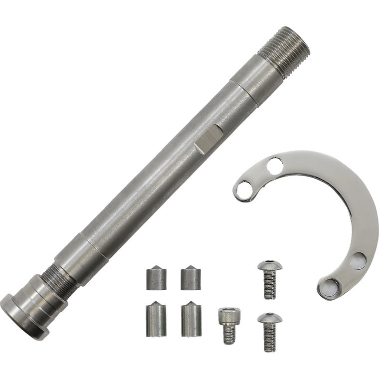 Accutronix TWR741-ESC 41 mm Raked Triple Tree Triple Tree - 41 mm - Chrome - Raked 7° - Elite Smooth