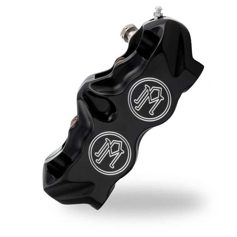PM 0052-2405-BM Black 4 Piston Radial Mount 108mm Brake  Caliper PM 0052-2405-BM Black 4 Piston Radial Mount 108mm Brake  Caliper