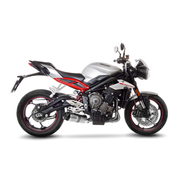 Leovince 14286EU LV ONE EVO for TRIUMPH STREET TRIPLE 765 S/SA2/R/R LRH/RS 2017 - 2019