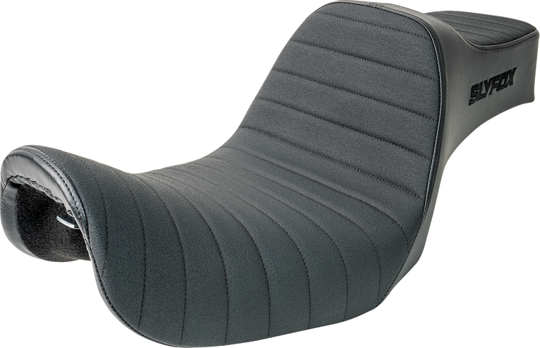 SlyFox 4694A Black HighNoon Seat Classic Stitch Dyna 12-16 4694A-slyfox