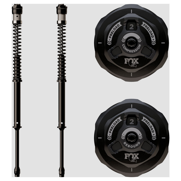 FOX Street Grip ST Adjustable Fork Cartridge Kit Harley FL Touring Road Street Ultra Glide 17-25 890-27-010 FOX Street Grip ST Adjustable Fork Cartridge Kit Harley FL Touring Road Street Ultra Glide 17-25 890-27-010