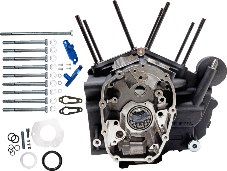 S&S 310-1170 MK-Series Touring Crankcase Assembly m8 17-24 S&S 310-1170 MK-Series Touring Crankcase Assembly m8 17-24