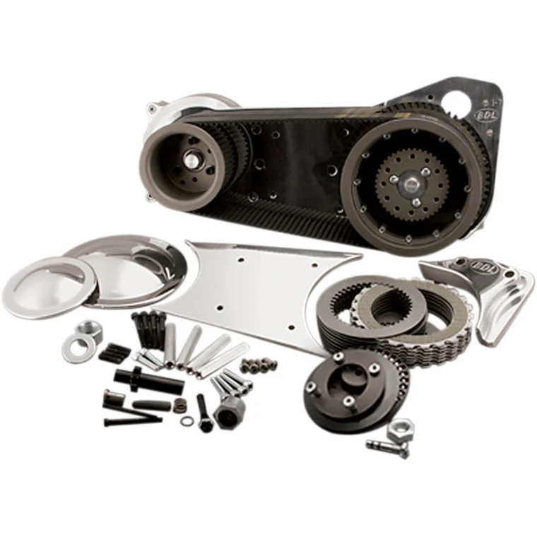 Belt Drives EVOB-9T 3" Electric Start 8mm Belt Drive with Lock-Up Clutch 3" Belt Drive