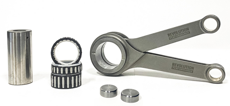 Revolution Performance 1007-028-4 H-Beam Connecting Rod Kit Harley M8 Touring FL & Softail 17-25