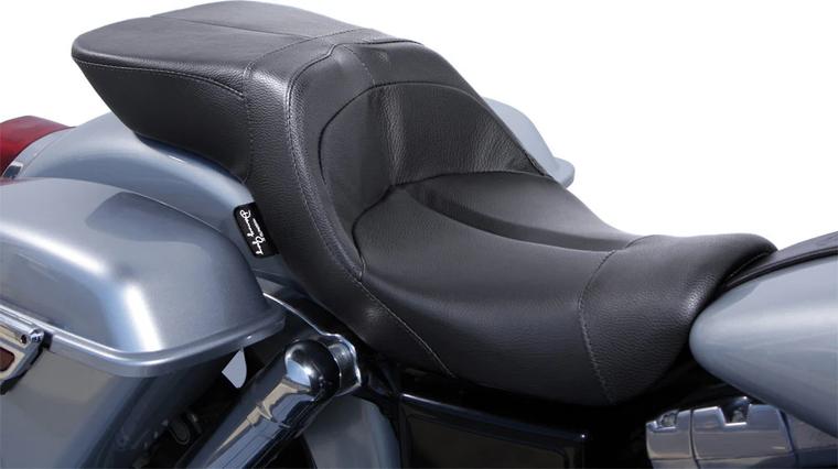 Danny Gray FA-DGE-0311 TOURIST 2-UP LEATHER SEAT FXD `06-17 Danny Gray FA-DGE-0311 TOURIST 2-UP LEATHER SEAT FXD `06-17
