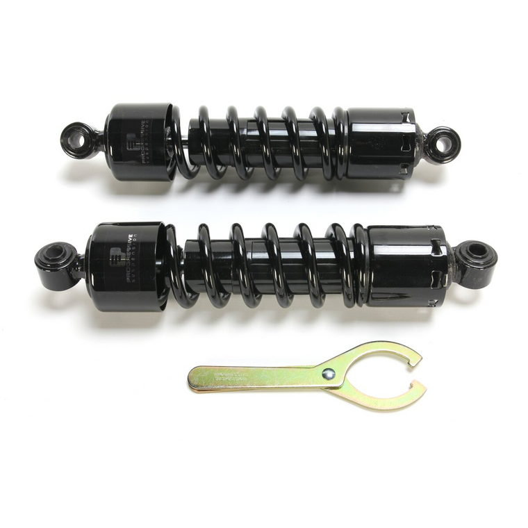 Progressive 412-4038B Black 412 Series 12.5" American-Tuned Gas Shocks 1991-2017 Harley-Davidson Dyna Motorcycles Progressive 412-4038B Black 412 Series 12.5" American-Tuned Gas Shocks 1991-2017 Harley-Davidson Dyna Motorcycles