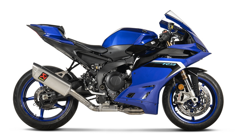 Akrapovic S-Y9R21-EET Racing Cat Delete Full Exhaust Titanium Ti Muffler R9 YZF-R9