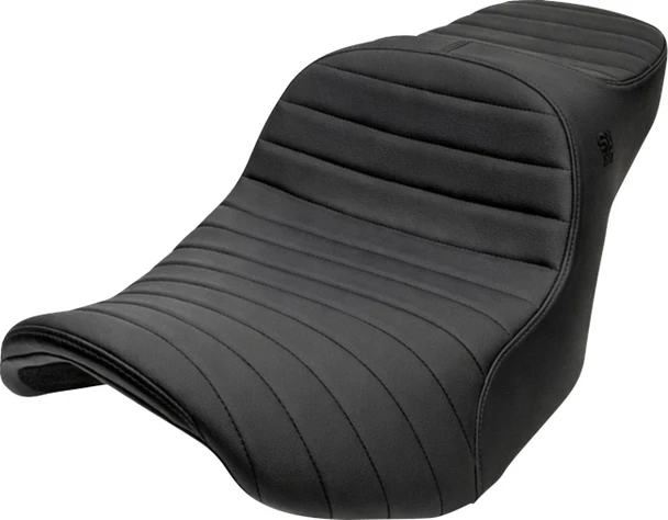 Slyfox 4729A Chariot Seat Black Classic Stitch Black Logo FLH/FLT '23.5-'26