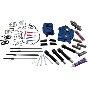 S&S 310-1007C 465 Cam Chest Kit Black water cooled M8 17-26 Touring