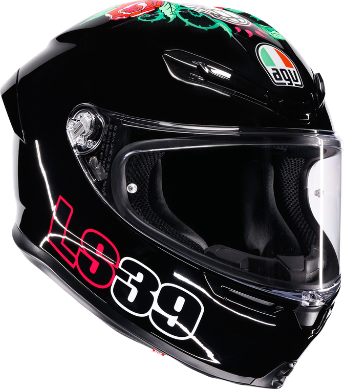 AGV 2118395016-030-L K6 S Salom Tribute Helmet - Salom Tribute Large