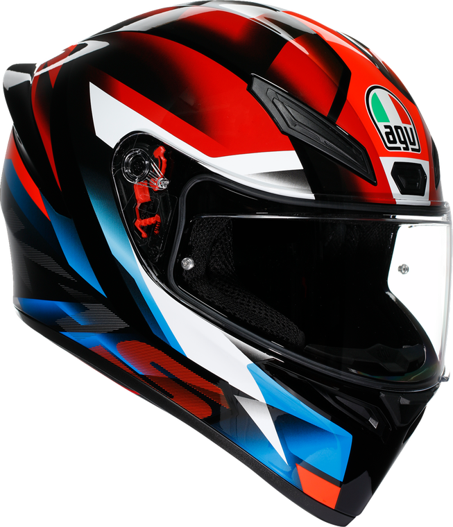 AGV 2118394018066L K1 S Fastlap Helmet - Fastlap Black/Red/Blue Large